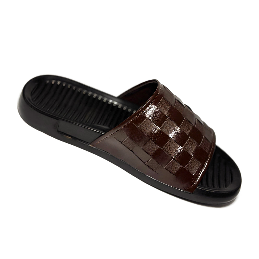 Checkered Chic Slides  WS-CS001