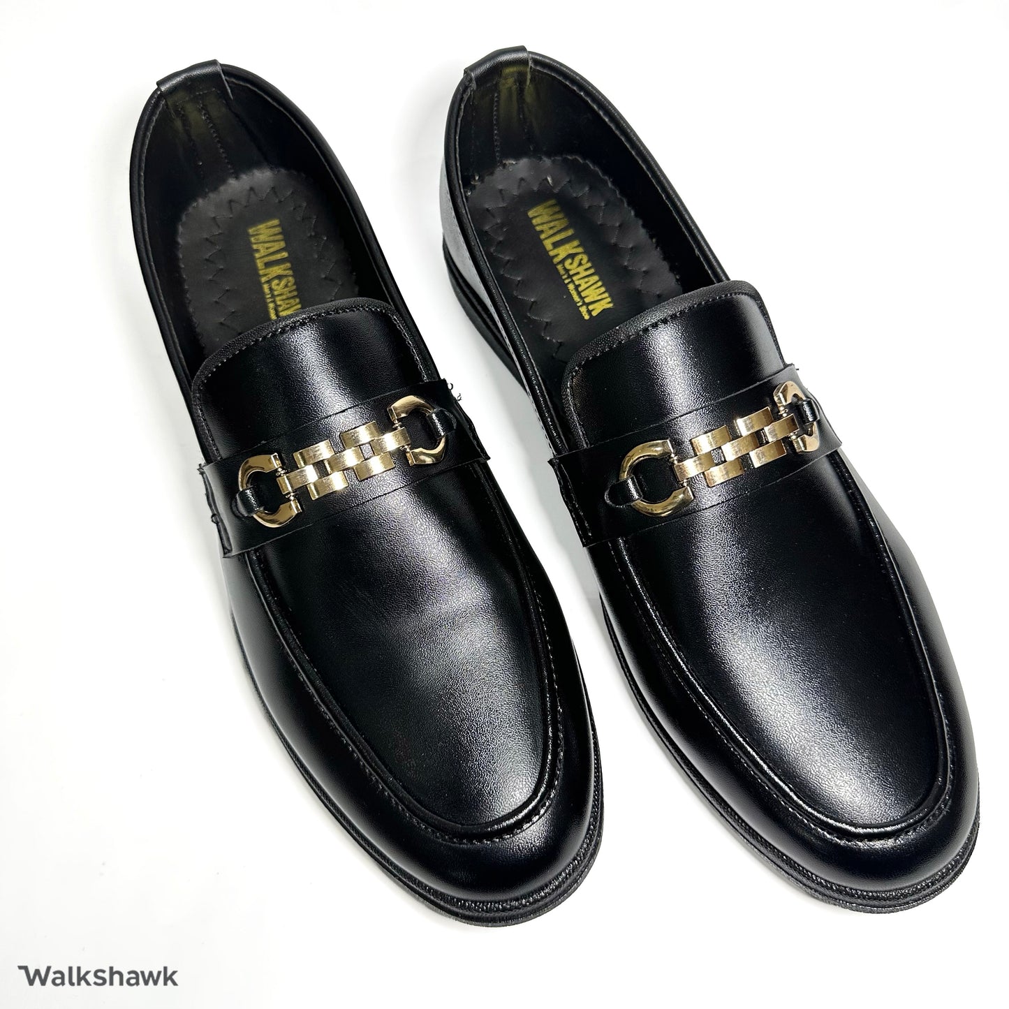 Black Prime Leather Shoes WS-BL003 – Premium Soft Comfort Casual Shoes for Men