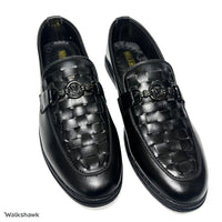 Handmade Luxe Leather Shoes WS-EL003 – Premium Black & Brown Designer Casuals for Men | Walkshawk