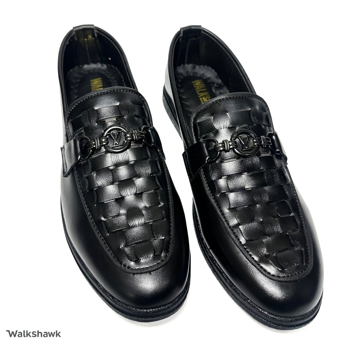 Handmade Luxe Leather Shoes WS-EL003 – Premium Black & Brown Designer Casuals for Men | Walkshawk