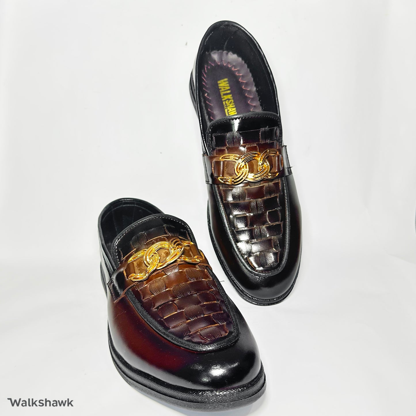 Cherry Leather Casual Shoes WS-CH001 – Stylish Warm Winter Wear for Men