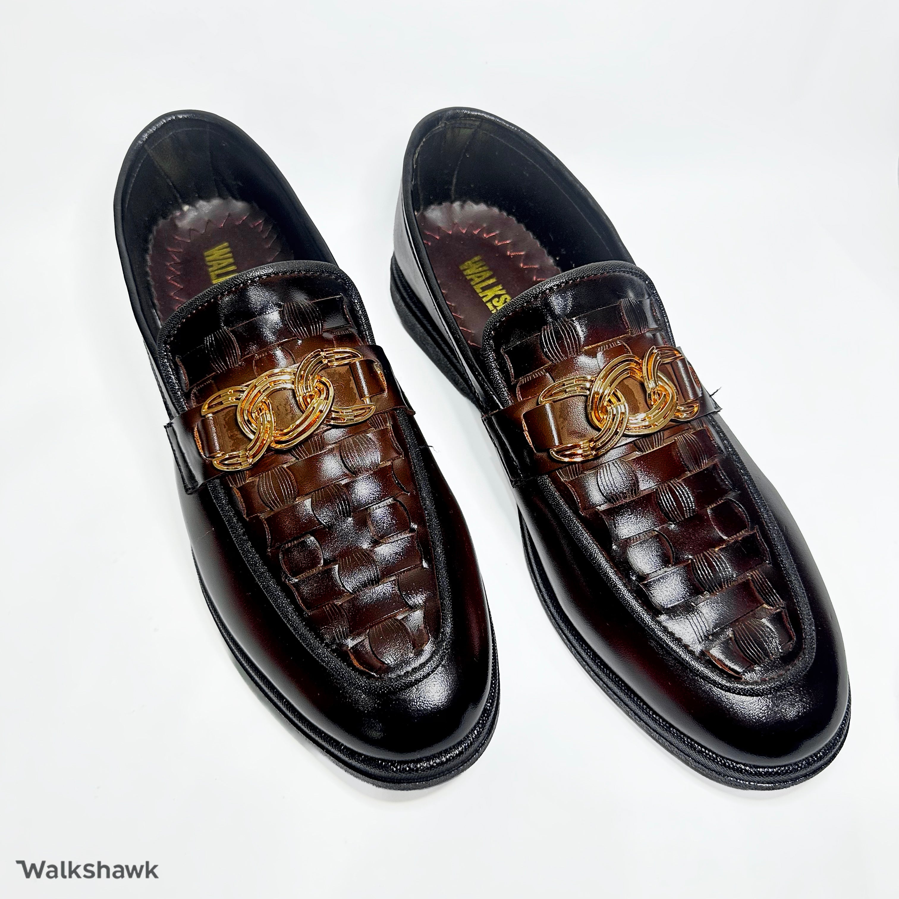 Cherry Leather Casual Shoes WS-CH001 – Stylish Warm Winter Wear for Men