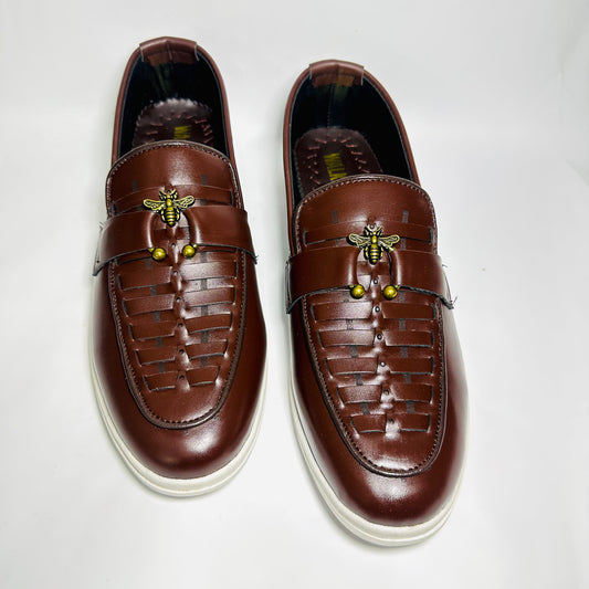 Black Prime Leather Shoes WS-BL003 – Premium Soft Comfort Casual Shoes for Men