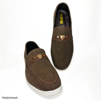 SuedeCraft Casual Shoes WS-SC002 – Premium Suede Leather Shoes for Men with White Sole