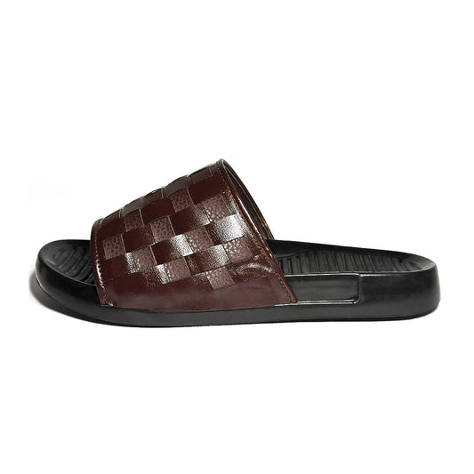 Checkered Chic Slides  WS-CS001